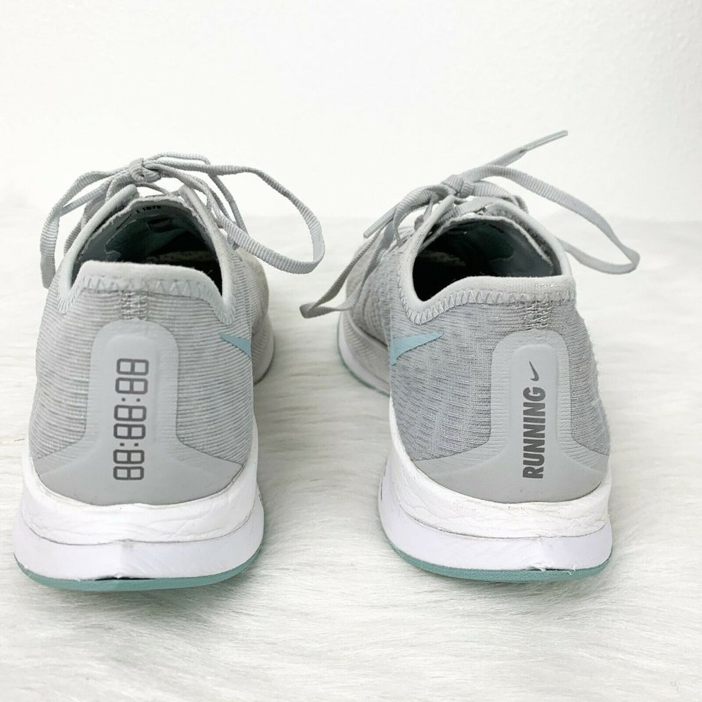 Nike Womens 8.5 Gray Zoom X Pegasus Turbo 2 Shoes - Picture 6 of 9